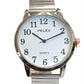 Pelex Mens Big number Bracelet Strap Quartz Watch Available Multiple Colour