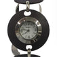 Henley Ladies Fashion Case White Dial And Brown Silver Fancy Bracelet Strap Watch H07045.2- CLEARANCE NEEDS RE-BATTERY