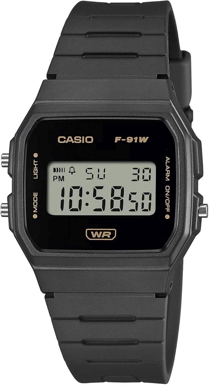 Casio Mens Classic Black Strap Digital Watch