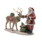 Santa and Reindeer Figurine