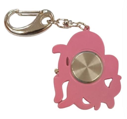 Imperial Key Chain Clock Pink Octopus IMP730 - CLEARANCE NEEDS RE-BATTERY