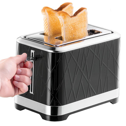 Russell Hobbs Structure Black 2-Slice Toaster