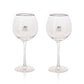 Amore Set of 2 Gin Glasses - 30th Anniversary