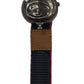 Rojas Children's Girls Boys Distinctive Selection Quartz Metal Folding Cover White Dial with Black/Red Velcro Strap Watch - CLEARANCE NEEDS RE-BATTERY