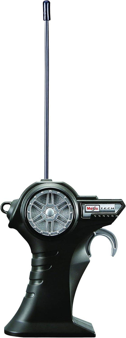 Maisto 1:24 RC VW Van Samba 2.4GHZ Remote Control Vehicle, White/Blue Van