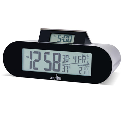 Acctim Kian Reverse Digital Pop Up Alarm Clock Available Multiple Colour