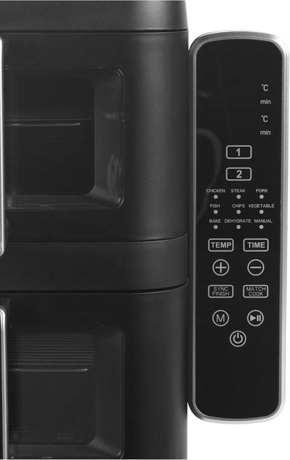 Progress Dual Tier 9L Air Fryer 2400W