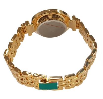 Limit Ladies Fashion White Dial with Gold Plated Bracelet Watch 60118