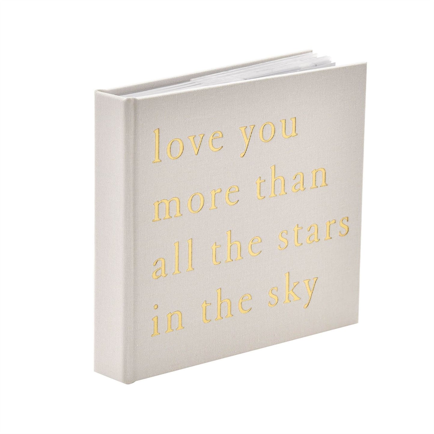 Bambino Linen Photo Album - Love You More