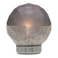 Hestia Cool Grey Glass LED Light 20cm