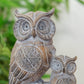 Owl & Baby Figurine 11cm