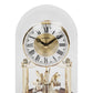 Rhythm Anniversary Mantel Clock Wood Base Glass Dome