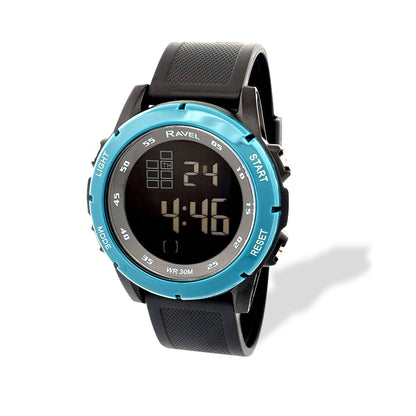 Ravel Mens Boys 3ATM Digital Sports Dial Rubber strap Watch RDG.14.25-41