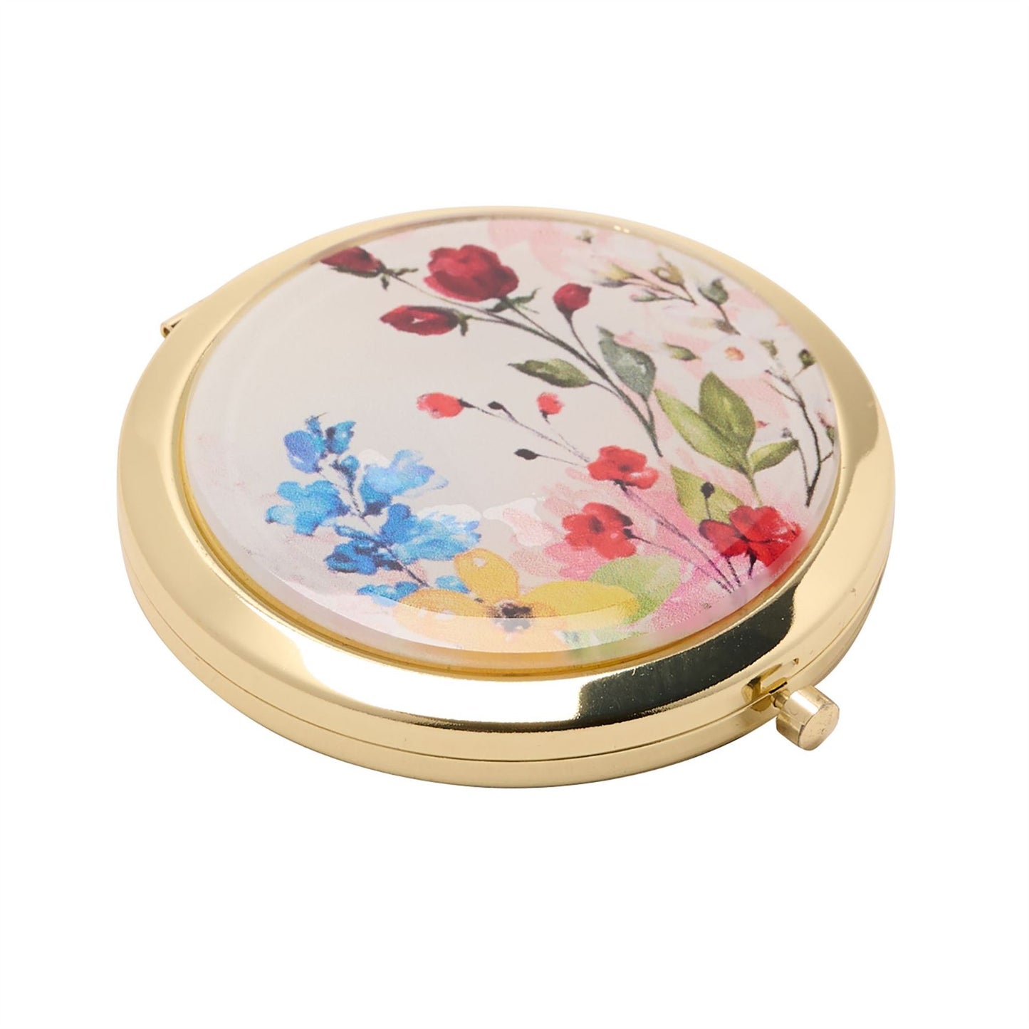 Sophia Floral Compact Mirror