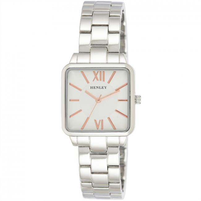 Henley Ladies Classic Square Bracelet Watch H07303 - Multiple Colour