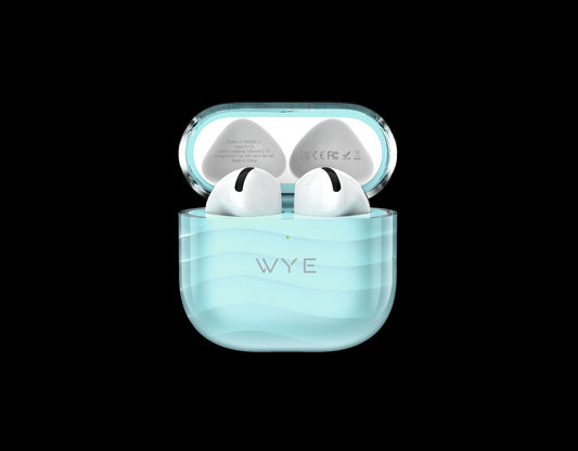 WYEWAVE Pure Audio Wireless Earbuds - Light Blue