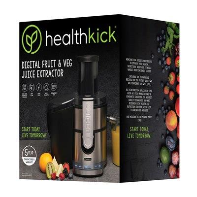HealthKick 800w Digital Fruit & Veg Juice Extractor