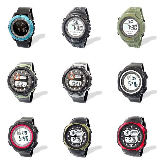 Ravel Mens Boys 3ATM Digital Sports Dial Rubber strap Watch RDG.14.25-41