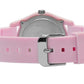 Lorus Ladies Analogue Quartz Pink Dial with Rubber Silicone Strap Watch -  RG257RX9 NEEDS BATTERY