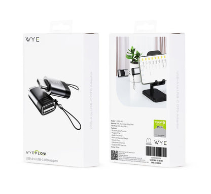 WYEFLOW USB-A to USB-C OTG Adaptor