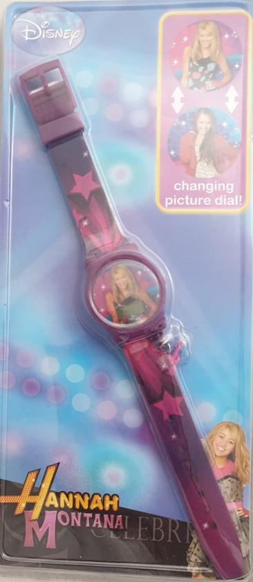 ZR24775 Hannah Montana Girls LCD lenticular Changing Image DIGITAL Children WATCH