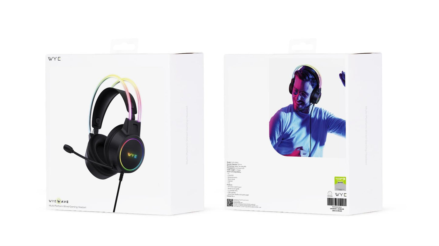 WYE Multi-Platform Wired Gaming Headset