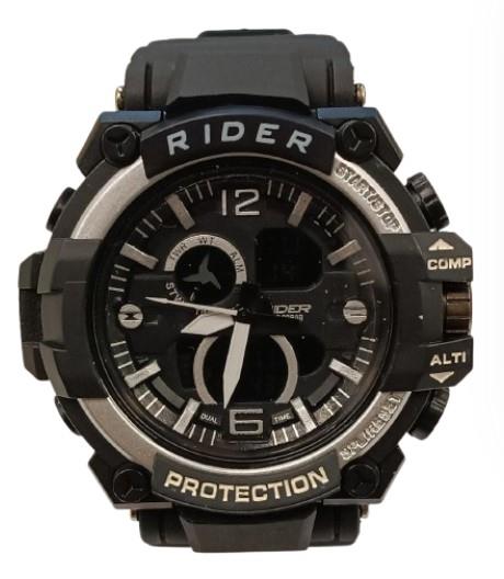 Rider Mens Sports Dual Time Digital Dial Rubber Strap Watch Models May Vary - CLEARANCE NEEDS RE-BATTERY