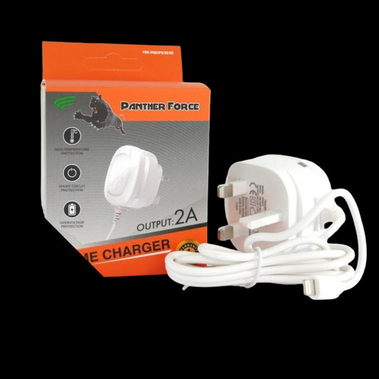 PANTHER FORCE 2AMP IPHONE MAIN CHARGER