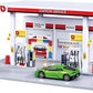 BBurago Street 1:43 Fire Service Station + 1 Vehicle Car