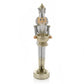 Nutcracker Candle Holder - Gold 30cm