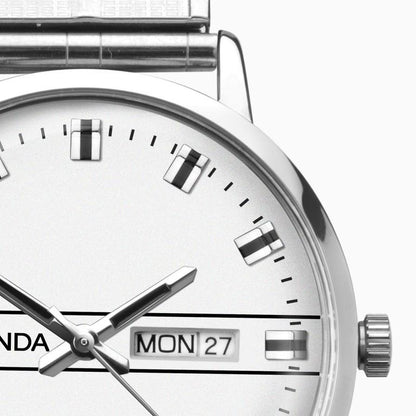Sekonda Mens Originals Silver Case & Stainless Steel Expander Bracelet with Silver Dial Watch