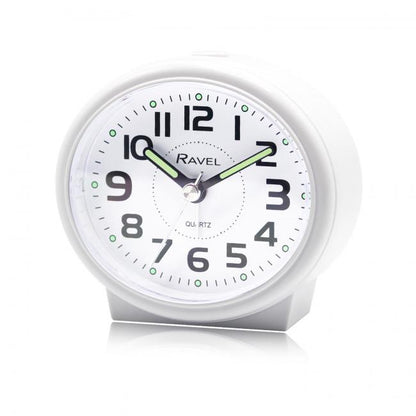Ravel Pastille Oval Beep Quartz Alarm Clock RC046 Available Multiple