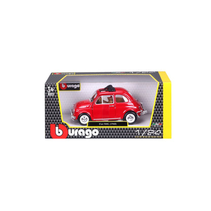 1:24 Fiat 500L 1968  - Diecast Model car Collectables