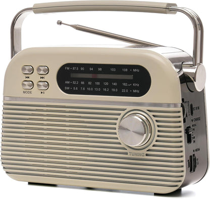 Bolero 3 Band Rechargeable Portable Radio + MusicStream