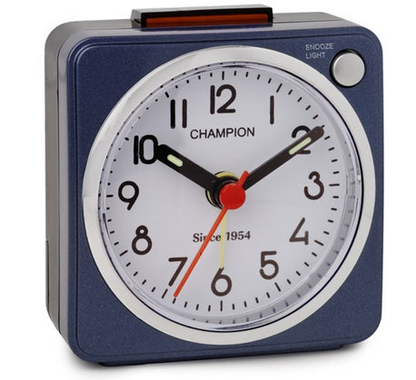 Champion Square Blue Alarm Clock MF77BLU