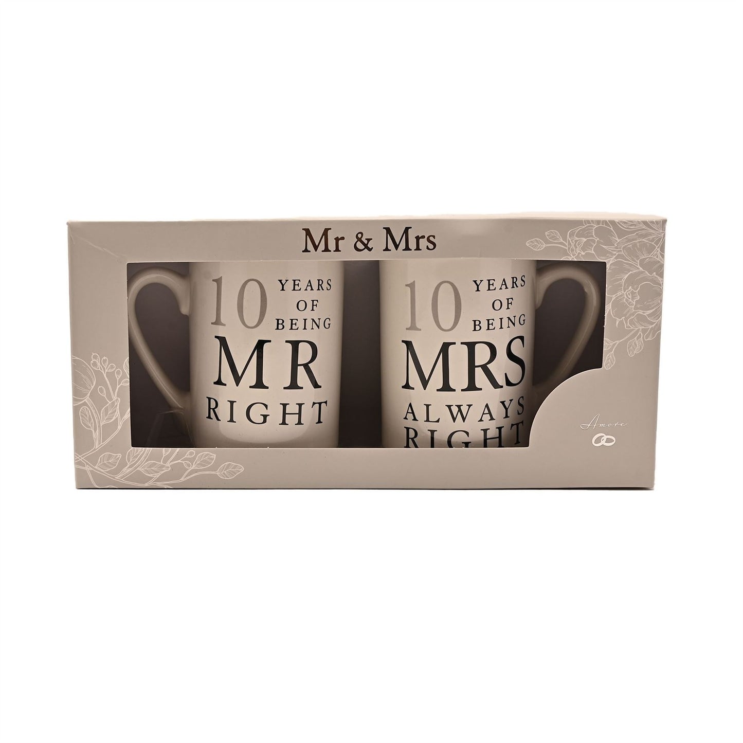 Amore Gift Set - 10 Years Of Mr Right/Mrs Always Right