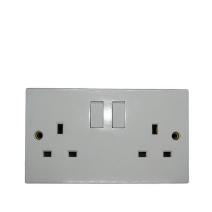 Daewoo Double Switched Socket pack of 10