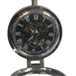 Mens & Ladies Mechanical Hand Winding Half Hunter Steampunk Silver Pocket Watch