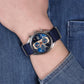 Lorus Mens Urban Chronograph Dated Blue Dial Blue Nylon Strap Watch RM357GX9 BRAND NEW BUT NEEDS BATTERY