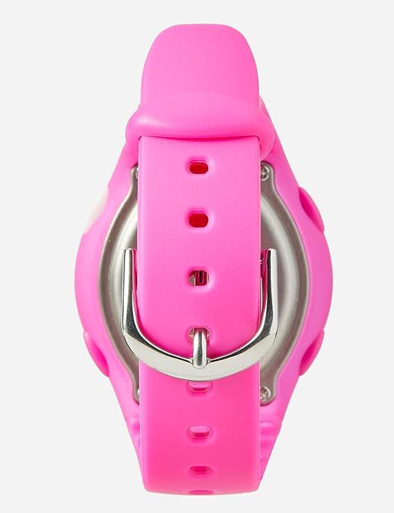 Lorus Ladies Digital with Pink Silicone Strap Watch R2343NX9