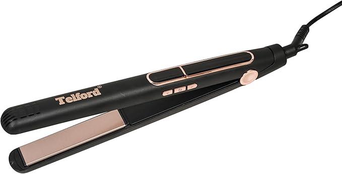 Telford Professional Hair Straightener With Argan infused gold ceramic plates