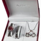 Paul Salatini Ladies Bling Barcelet Watch Gift Sets 8085 Available Multiple Colour