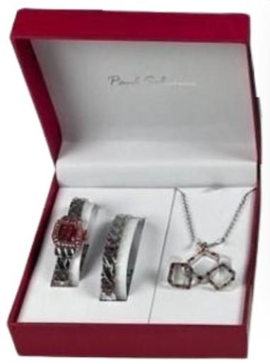 Paul Salatini Ladies Bling Barcelet Watch Gift Sets 8085 Available Multiple Colour