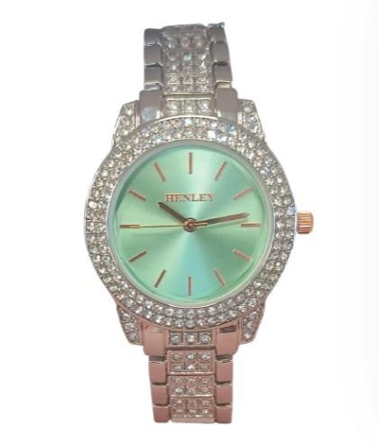 Henley Ladies Fashion Bling Diamante crystals Bracelet Watch H07275 Available Multiple Colour