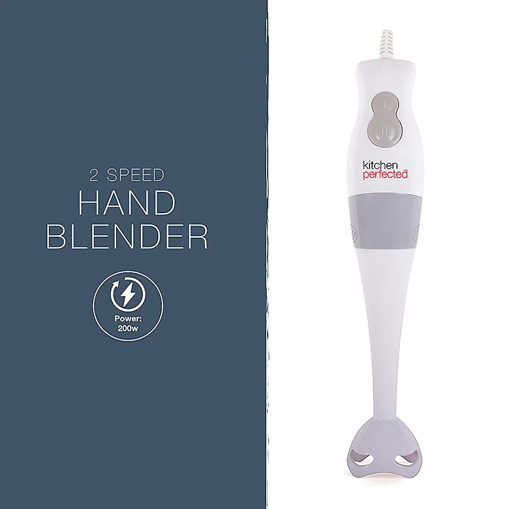 Kitchen Perfected 200w Hand Blender - White E5021WH