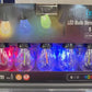 ExtraStar LED Solar Bulb String Lights, 6.5m, 10 bulbs, RGB