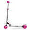 Xootz Folding Scooter With LED Wheels Pink