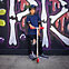 Xootz Folding Scooter With LED Wheels Red