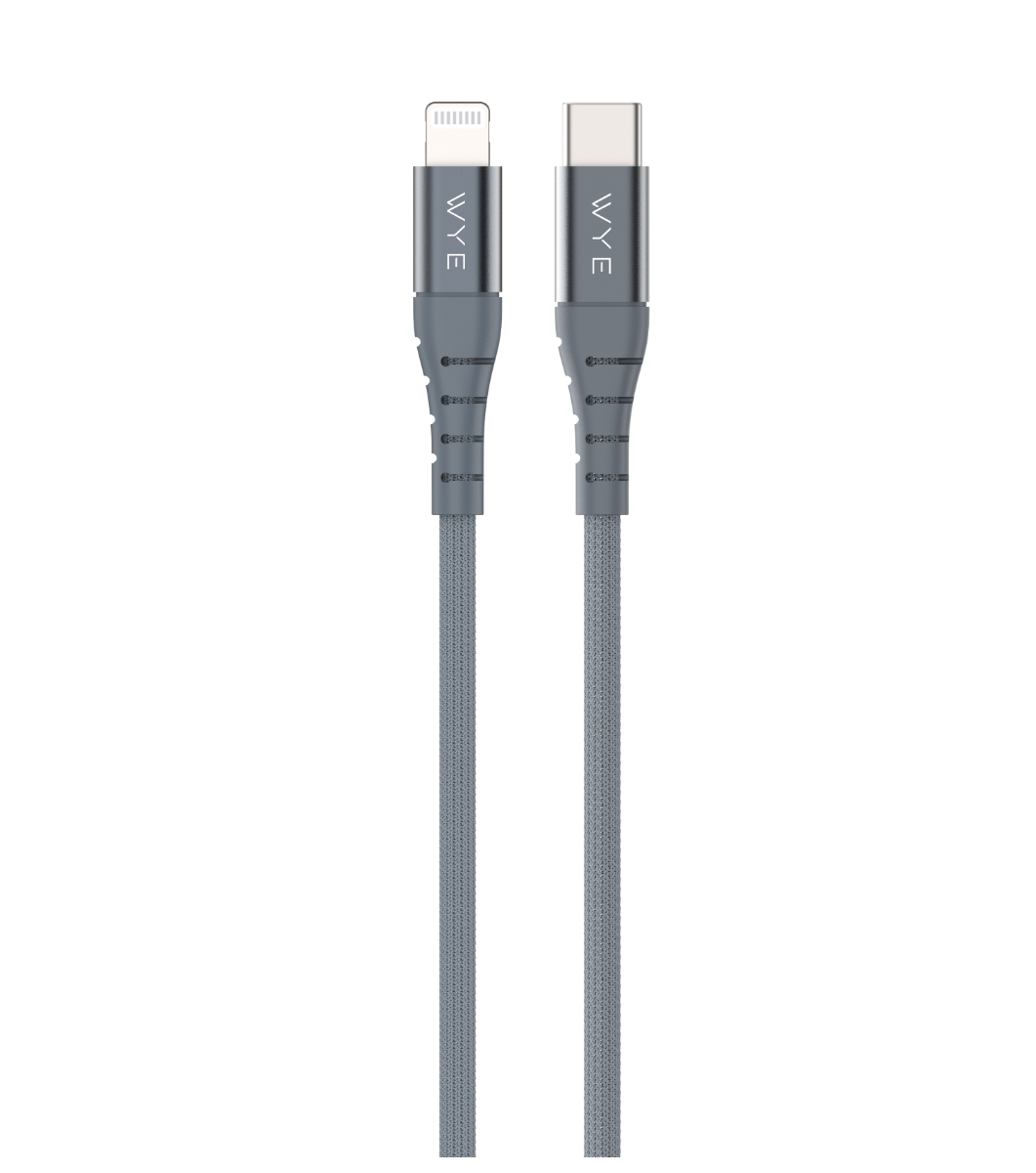 WYEFLOW USB-A to 8-Pin Fast Charging & Data Cable 1m