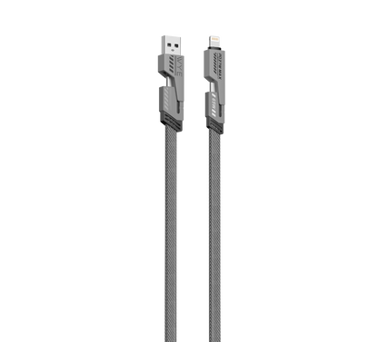 WYEFLOW 4-IN-1 AAdaptable Fast Charging & Data Cable 1.2M